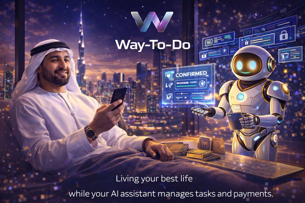 waytodo_'s tweet photo. Living your best life while your AI handles the rest 😌💸
Way-To-Do is a task management app that actually executes, managing tasks (and payments) so you can stay focused on what matters. ✅⚡️
Learn more: https://t.co/f0K7zkrv5e 🚀
#WayToDo #AITasks #Productivity #Web3Builders https://t.co/6WHIoiBT9F