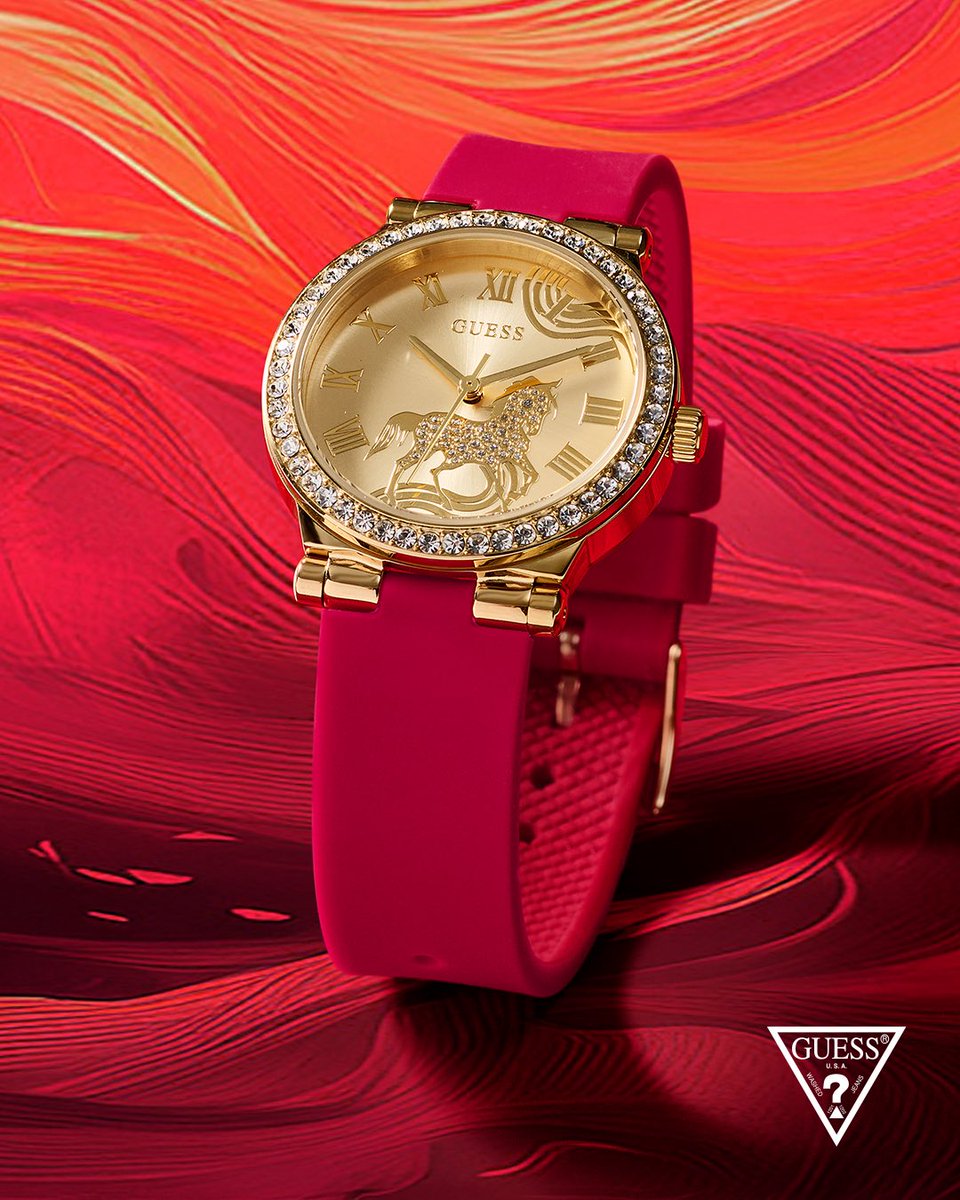PlazaSenayan's tweet photo. Celebrate the Year of the Horse in style with GUESS Limited Edition Lunar New Year timepiece! With a special engraved caseback, this style is perfect to commemorate the year of 2026.
Shop yours now at GUESS Plaza Senayan, Level 2.
#WhatsOnPlazaSenayan #PlazaSenayan #LoveGUESSID https://t.co/DUKDzpIfBG