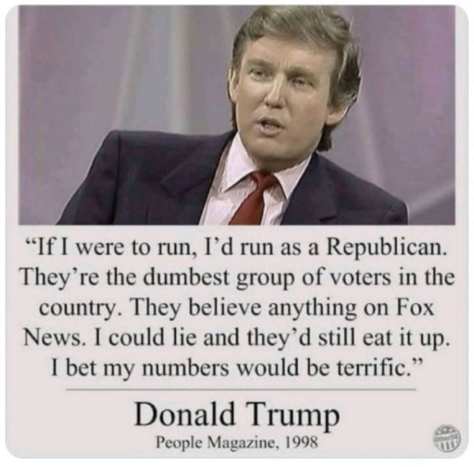 MannyBallsr0l5's tweet photo. @torbenmarkp @StandUpForTrmp They are brainwashed my friend, they ignore everything wrong in the world and just watch Fox News. https://t.co/CN6ed7i9p1