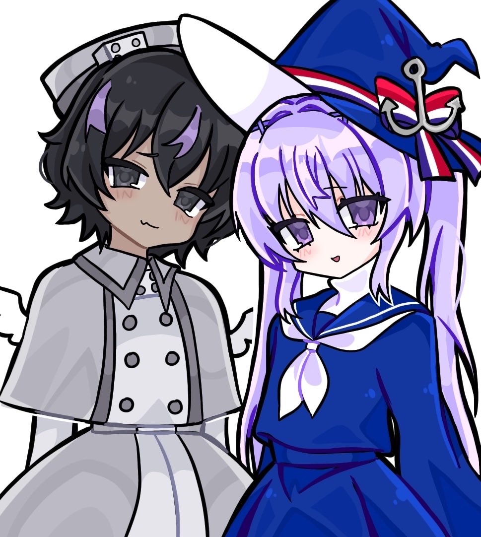 _arisyuno's tweet photo. i drew me nd my gf as our okegom favs okay i forgot to post this #okegom #okegomtwt https://t.co/M1Gp3znUhs