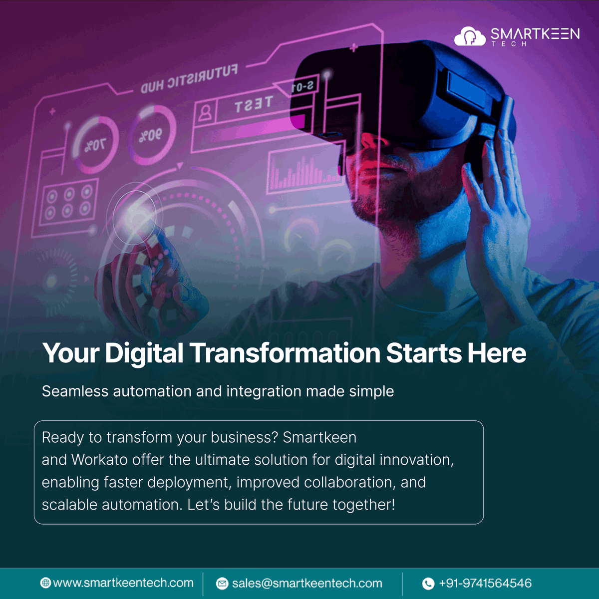 SmartkeenTech's tweet photo. 🌟 Your digital transformation starts here at Smartkeen Tech! 🚀 

Ready to elevate your business to the next level? Here’s how we can help: 

Join us on this transformative journey today! #SmartkeenTech #DigitalTransformation 

🔗 Learn more: https://t.co/tD5k63nNEL https://t.co/Z3oAMeB3Mx