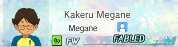 StallionGX's tweet photo. @InazumaSeries There is only 1 right answer to this.
Megane not having a Hero rarity was a sin and I'm here to correct it. https://t.co/BmxcdBk0Sf