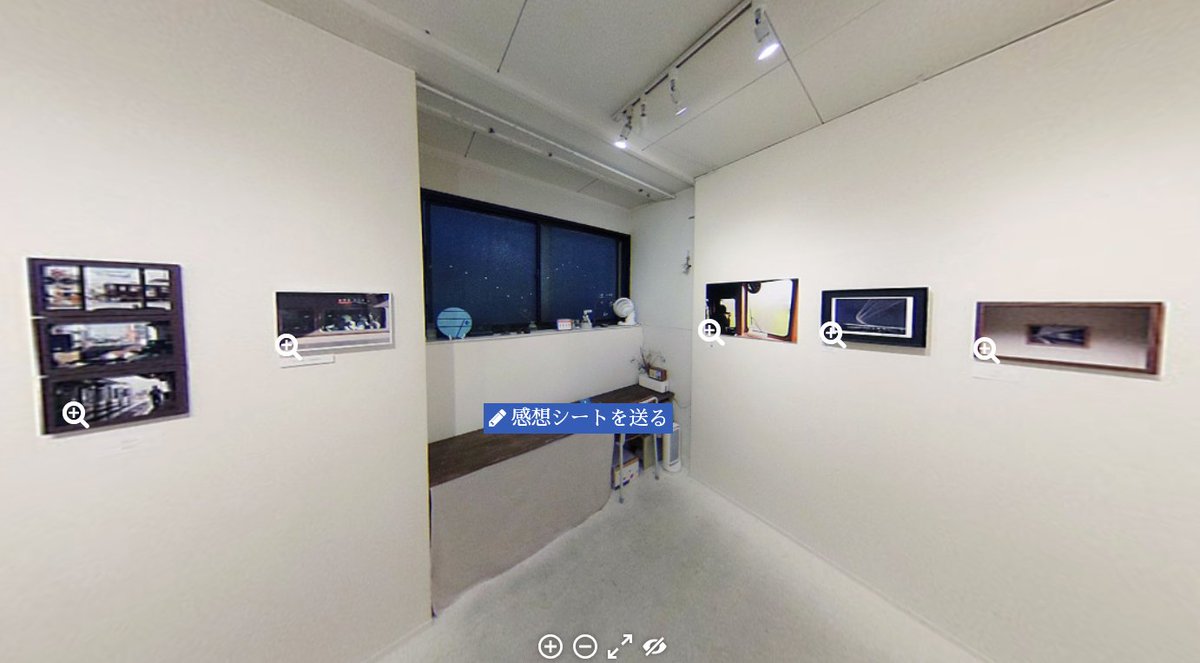 gallery_avi's tweet photo. 企画グループ展「鉄道のある風景●16」
📢展示VRツアー公開中・2/10(火)まで！
🔍各展示作品ごとに拡大表示もできます
📩フォームから感想も送信OK
遠方の方、ご都合の悪い方は是非ご覧ください👀
会場で実際に観たあと、おうちでゆっくり感想を送るのもオススメ！
https://t.co/o2HHwhnCTi https://t.co/UxFPonis2B