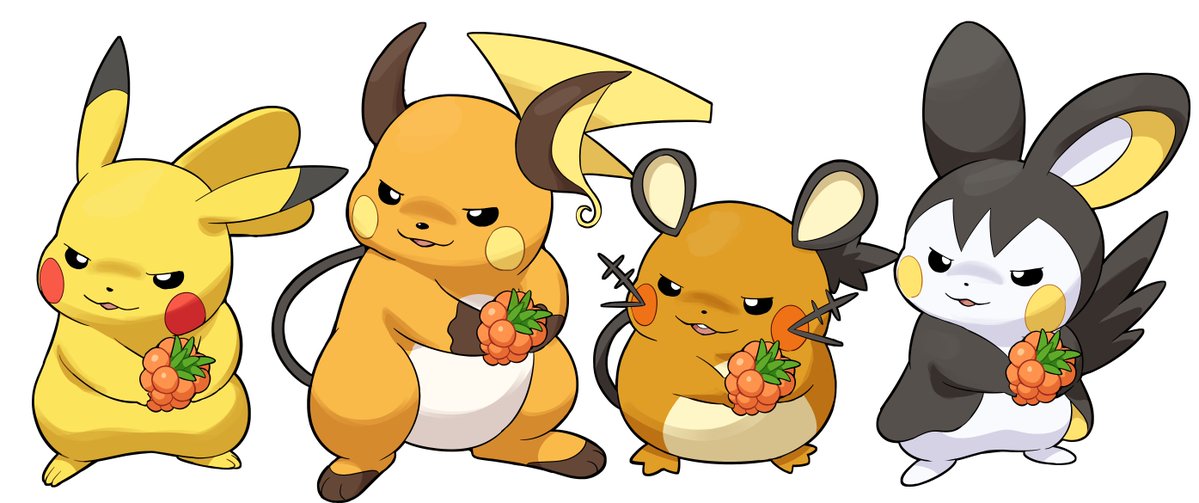 moa151's tweet image. 食い意地ピカチュウめちゃ好き。