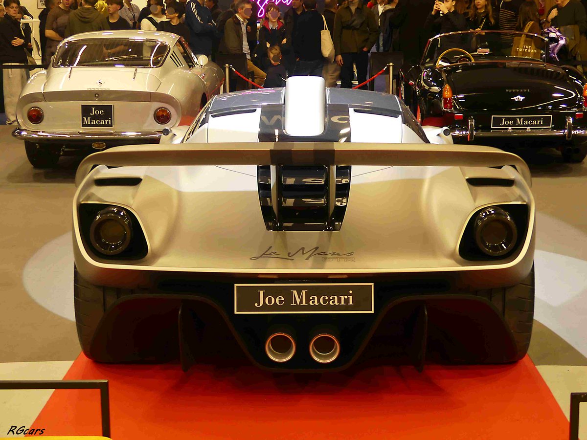 RGcars85's tweet photo. #GMSV LeMans GTR 🇬🇧
#GordonMurray #retromobile2026 
what do you think about this car ? https://t.co/KHIS6jUnQj