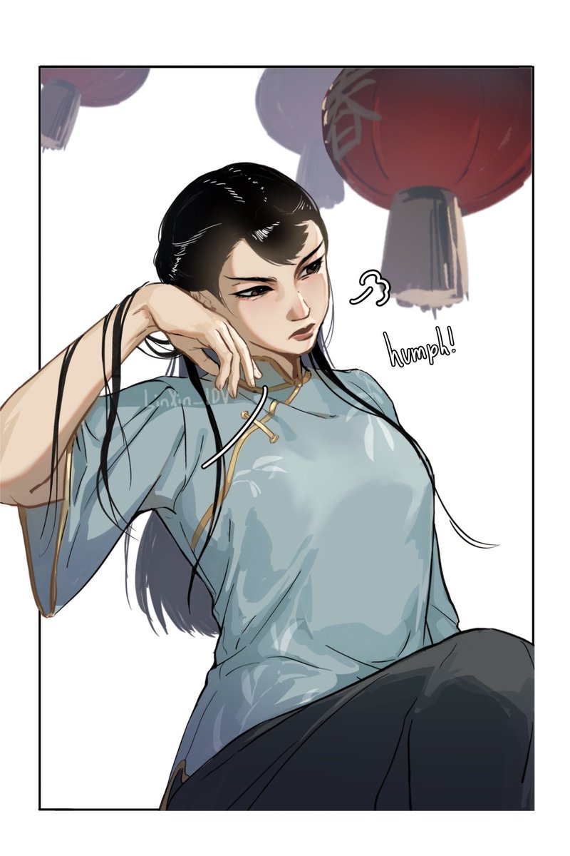 Webcomic style Qi ShiYi

#identityv #qishiyi
