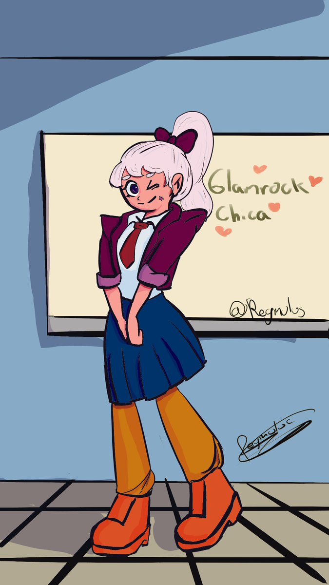 regmulus's tweet image. nunca pense que mi prime dibujo del año seria de fnaf hs... Ya ni modo #fhs #art