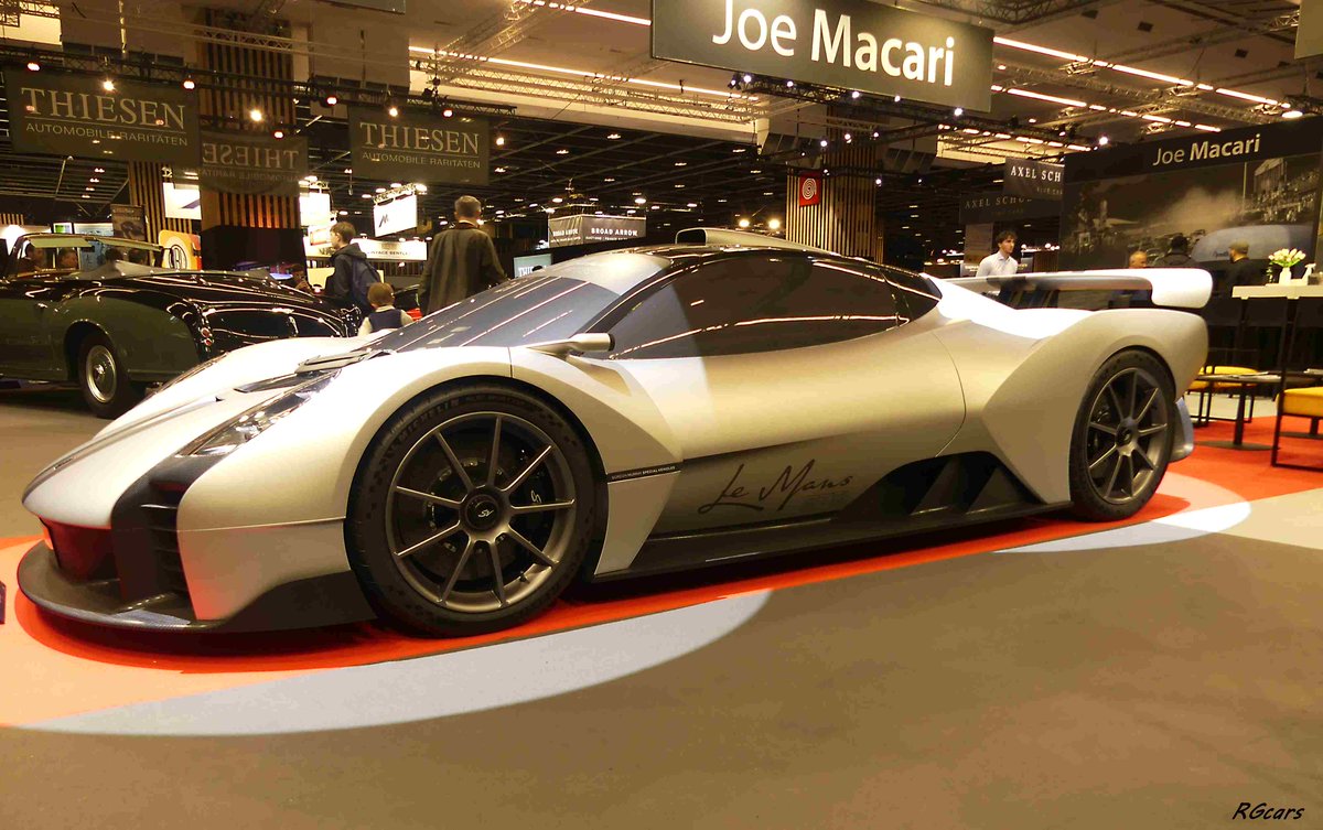 RGcars85's tweet photo. #GMSV LeMans GTR 🇬🇧
#GordonMurray #retromobile2026 
what do you think about this car ? https://t.co/KHIS6jUnQj