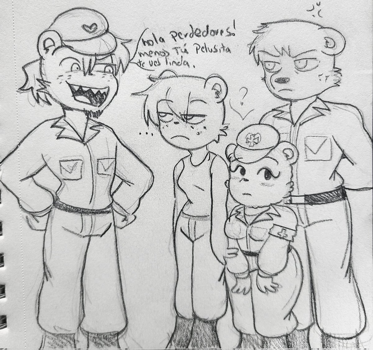 La interacción entre grafito y el trío de amigos sjssj

#UnicornWars