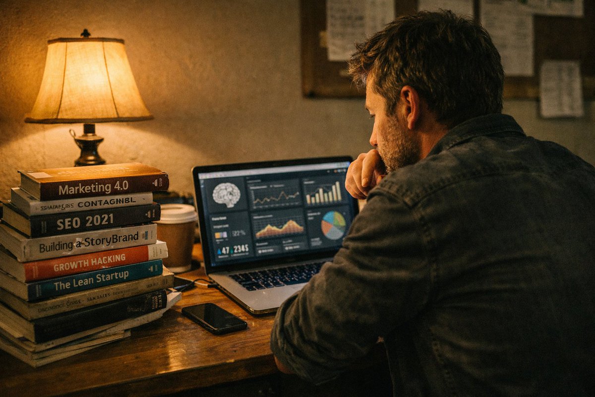 MukaMask's tweet photo. I spent 3 years learning marketing.

AI learned it in 3 months.

Now I spend my time
learning systems instead. https://t.co/dVsZ5M6d56