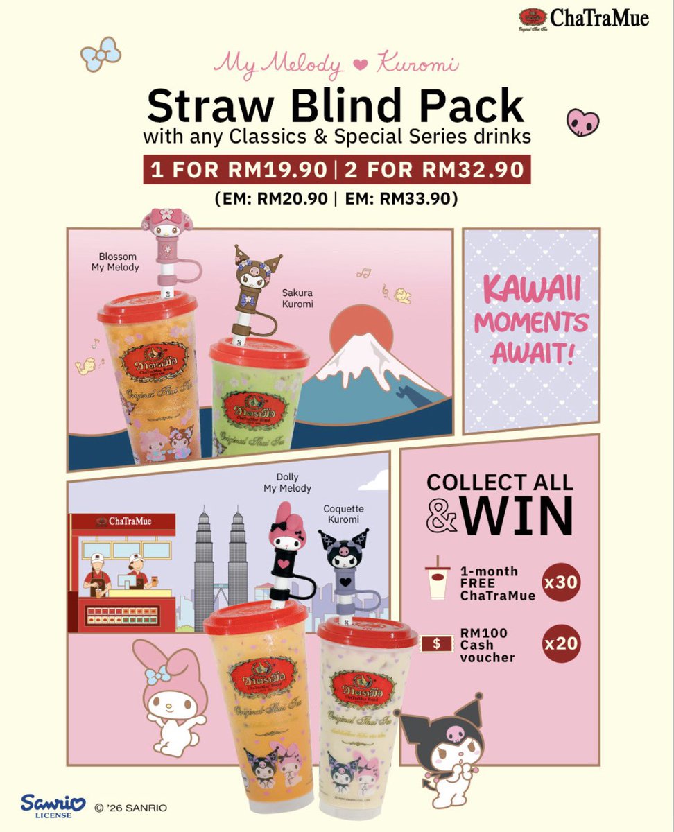 pinku_tai's tweet image. วันนี้ที่มาเลเซียขายแล้ววันแรก  น่ารักสุดๆแกร๊ดูวววว 🩷💜