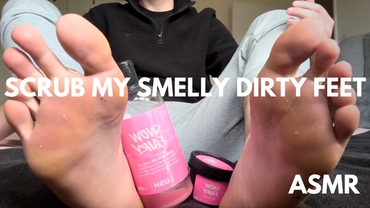 13 minutes of scrubbing my smelly dirty feet 👌 youtu.be/V3Lk-Tm-DQk?si…