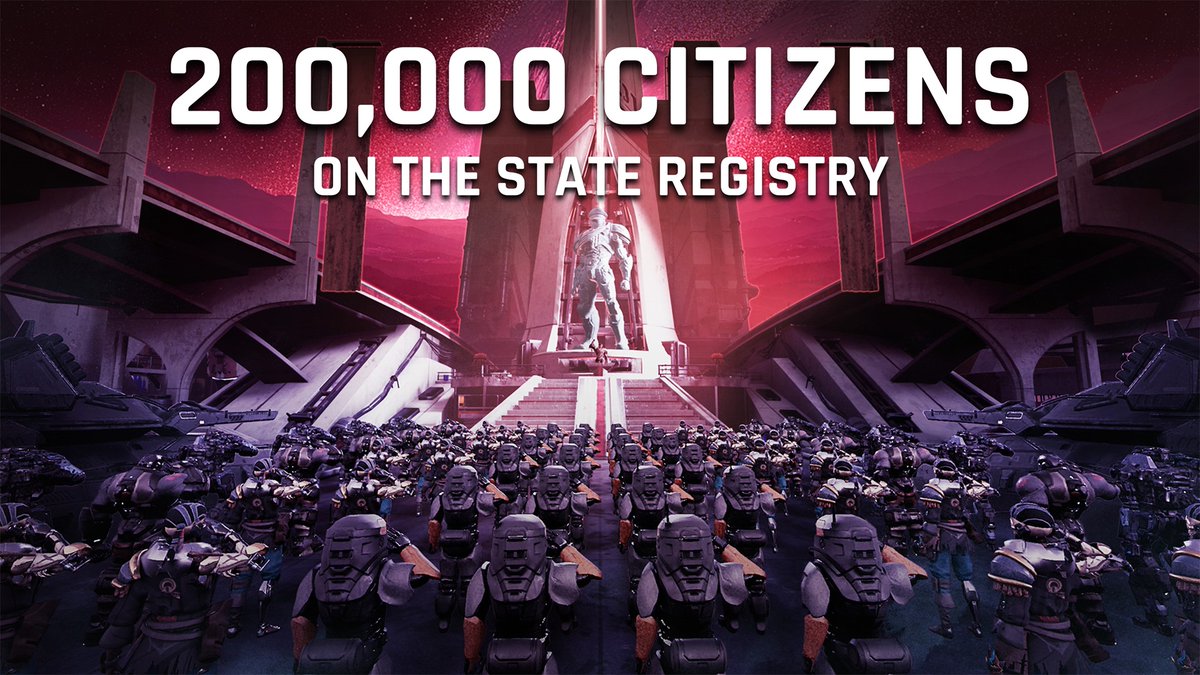 200,000 citizens have placed their names on the State registry (via wishlists)

We're grateful for the trust and fully aware of the responsibility that comes with it.

The State prepares.
#LoyaltyThursday