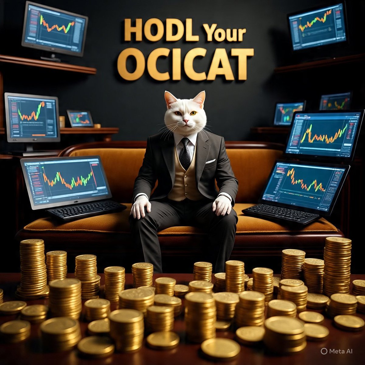 The market is down.Those who don't have conviction are selling, the wise ones are buying the dip.

Position yourself now or weep later.. $OCICAT will make you Rich..Buy, HOLD and Wait..

CA: 0xe53d384cf33294c1882227ae4f90d64cf2a5db70
<a href="/ocicattoken/">OciCat Token</a>