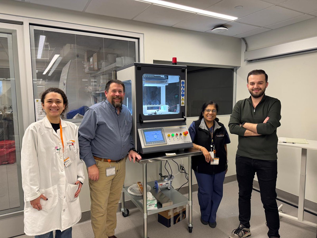 InovensoSocial's tweet photo. Inovenso in Action | University of Tennessee 🇺🇸
Live demo &amp; hands-on electrospinning training.
Knowledge makes the difference.
#Inovenso #Electrospinning https://t.co/KLD2Z2lIMX