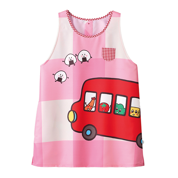 🌟新登場アイテム！🌟 （M～L）おべんとうバス エプロン 大きいなあ