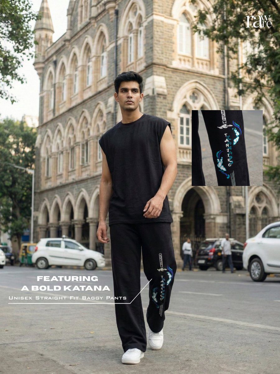 RawRareindia's tweet photo. Baggy straight fit × Tanjiro design
Does this belong on the streets or the screen?

#rarefitsonly #baggypants #clothingbrand #fashionshoot https://t.co/UUE0Bovhf0