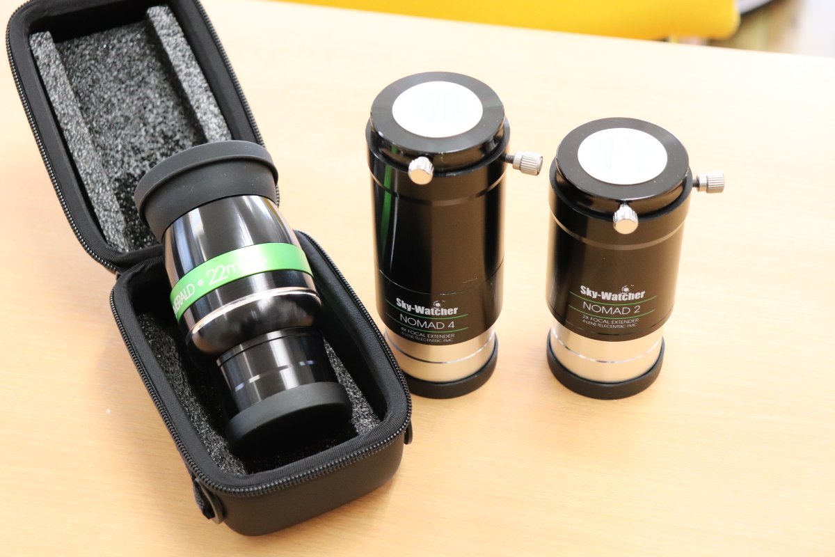 スカイウォッチャー新商品！
エメラルドアイピースとノマドバローレンズを名古屋ショールームに展示開始しました！
tele-scorpio.jp/shopdetail/000…
tele-scorpio.jp/shopdetail/000…
2月7日のS.A.C.に持っていきますので、ぜひ実際に覗いてみてください。

#サイトロンジャパン名古屋ショールーム