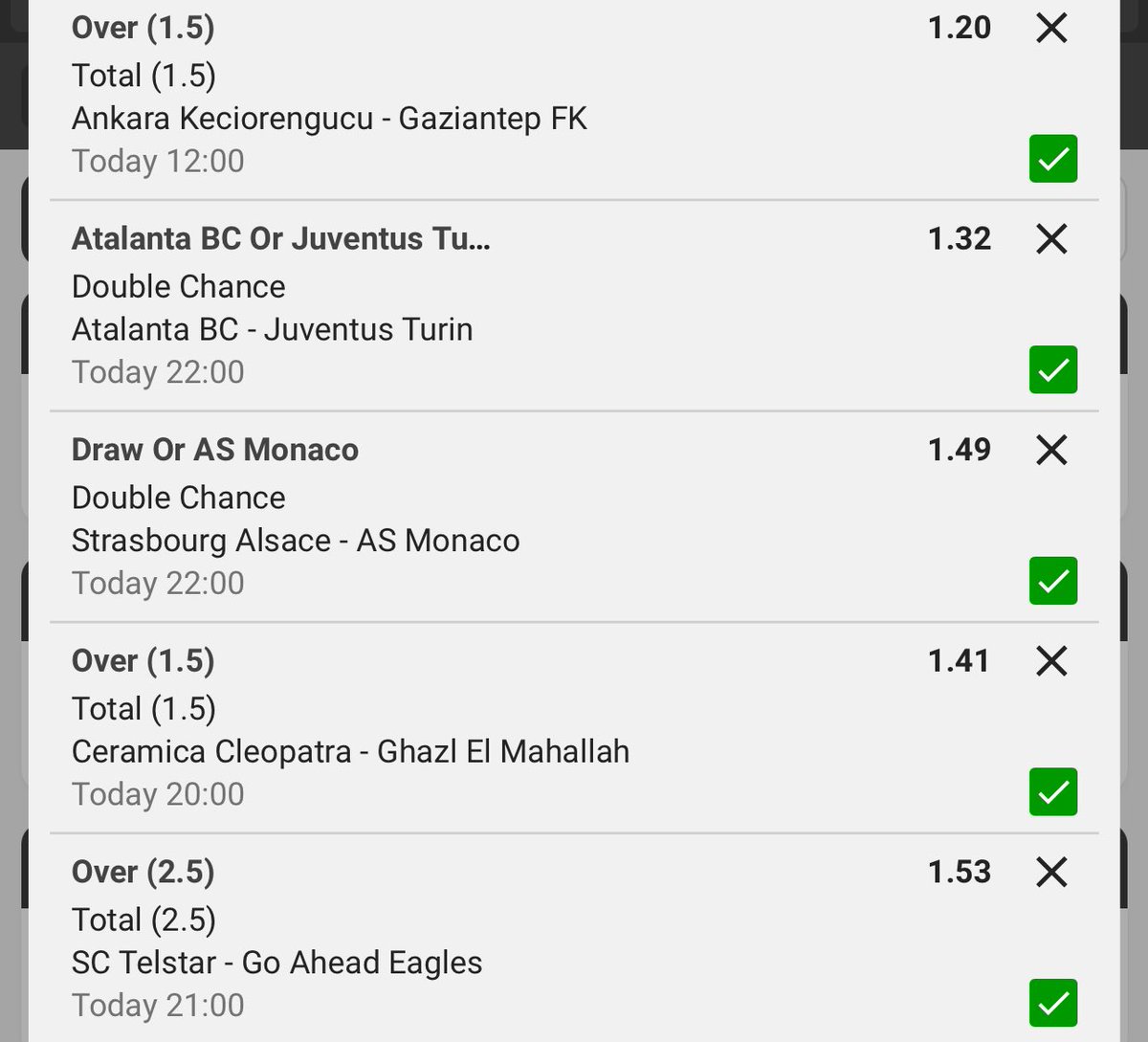afrikakula1's tweet photo. Thursday Task Force 👀⚽️👀

🚨41 Odds🚨

Multi Bet betslip BW391016C3 https://t.co/OthSJ3osOL https://t.co/qQEACCJHt9