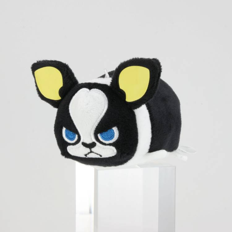 ジョジョの奇妙な冒険　フェイスマスコット　イギー　ぬいぐるみ　キーホルダー 再入荷のお知らせ】 <商品> 「THE☆JOJO WORLD ミニフェイスマスコット