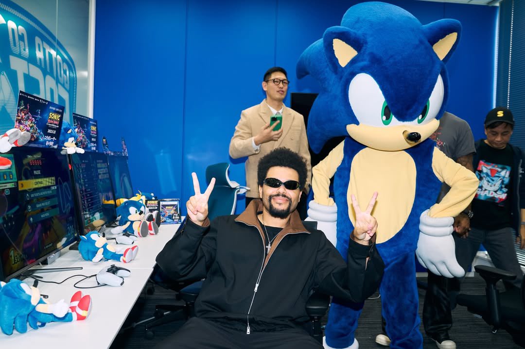 NewsWeeknd's tweet photo. Sonic 💙 https://t.co/gfhf03MQKC