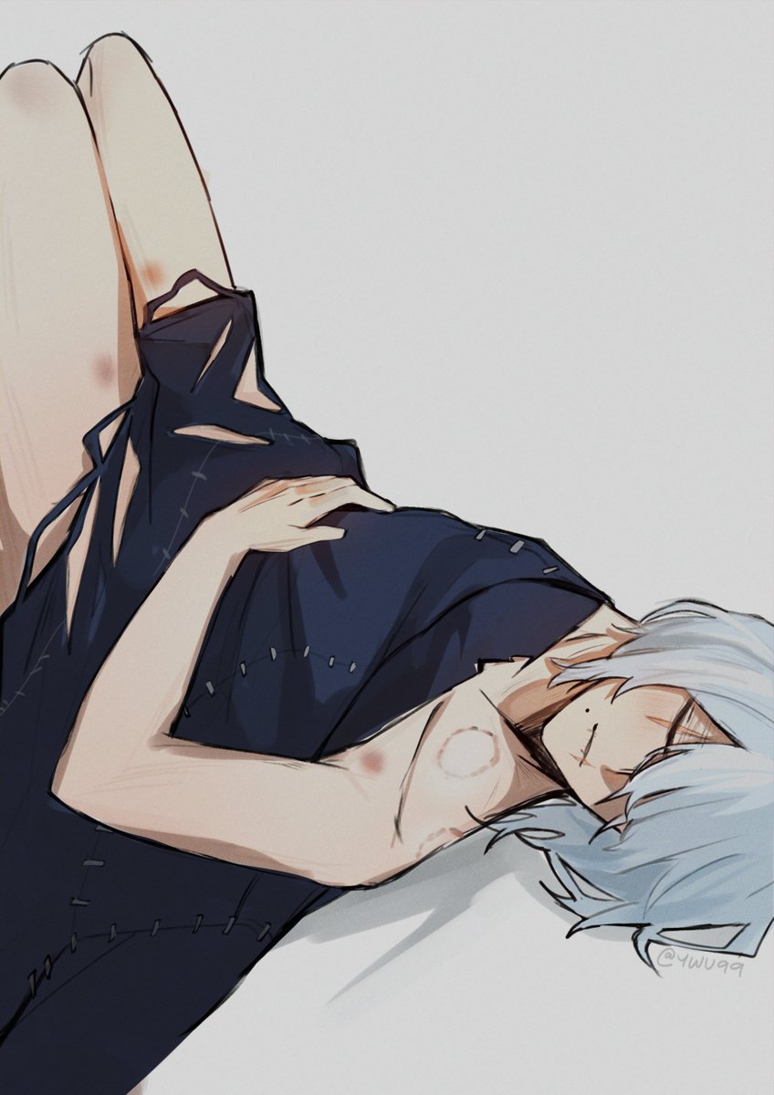 ywu99k's tweet photo. 💤💙

#ヒロアカ #hrakプラス 
#荼毘死 #荼死 #dabishiga #shigadabi https://t.co/XJuPuAwldh