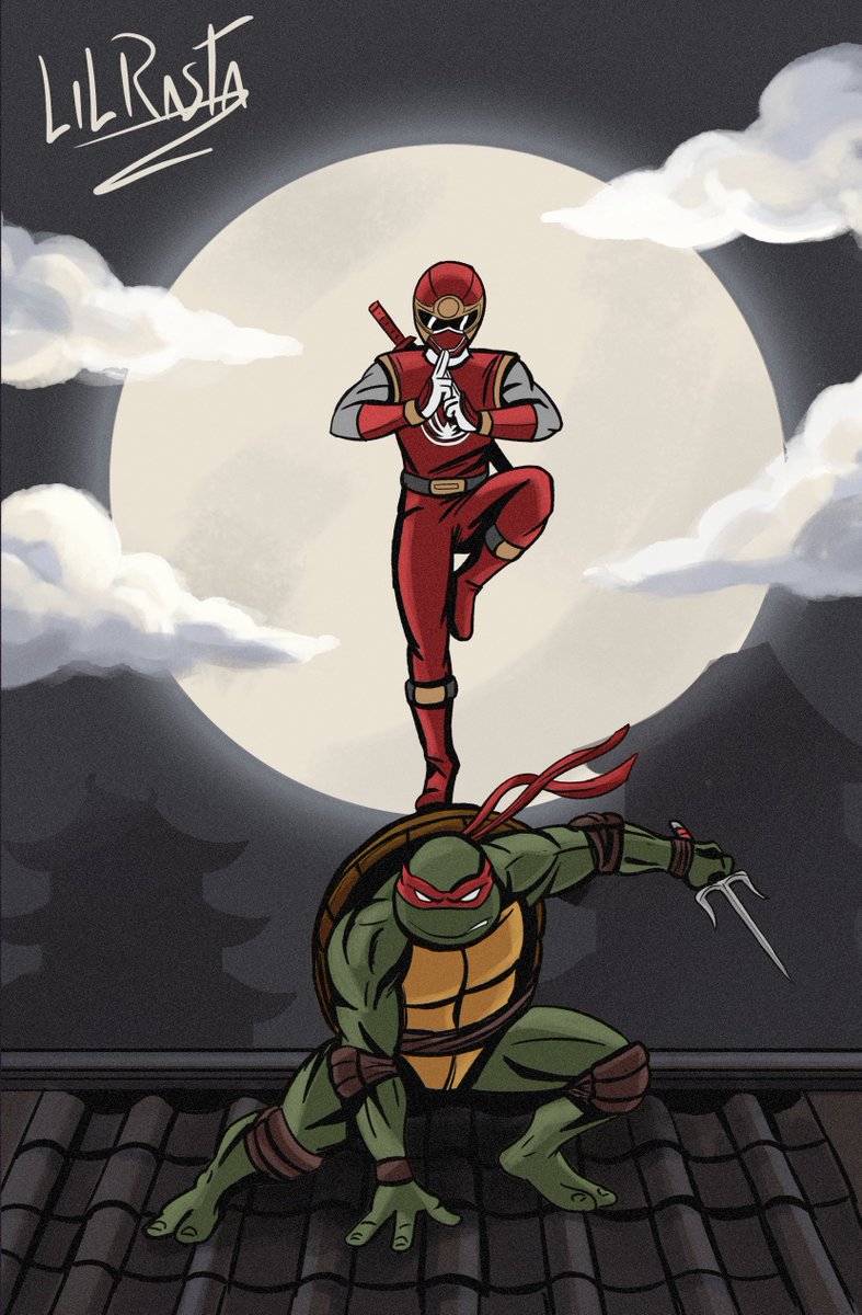 THE BEST RED NINJAS TRAINED BY RATS!

#teenagemutantNinjaturtles #powerrangers