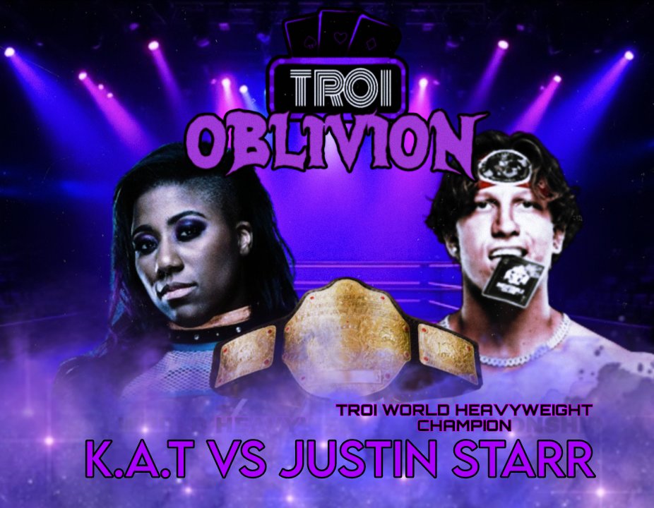 RingOfImpact's tweet photo. IN THE MAIN EVENT — @upbeatmode faces off against TROI WORLD HEAVYWEIGHT CHAMPION, @AnAceReborn. https://t.co/hKyz32os28