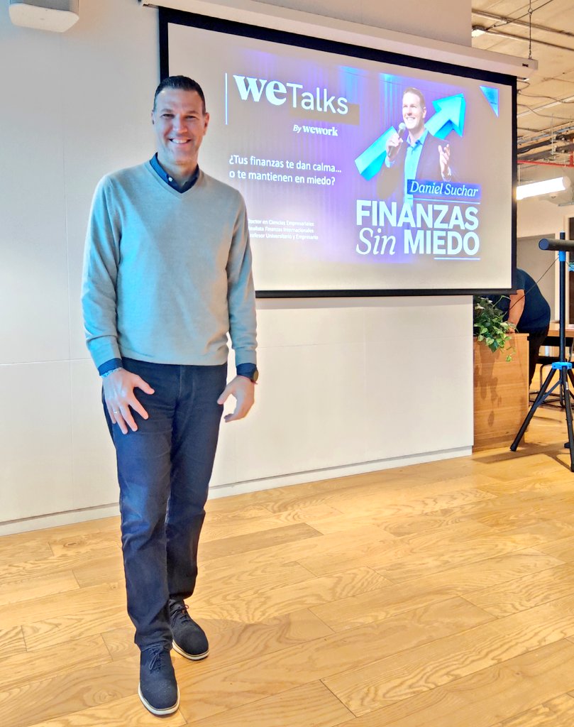 danielsuchar's tweet photo. Una noche espectacular 😊😍🙏🏻 !!! FINANZAS SIN MIEDO 💸🤓💰
Hoy tuve el honor de abrir la temporada 2026 de los #WeTalks en #WeWork 🇨🇷
📍 WeWork Escazú Village, San José
@WeWorkEnEspanol @WeWork https://t.co/iKtnR2HFdP