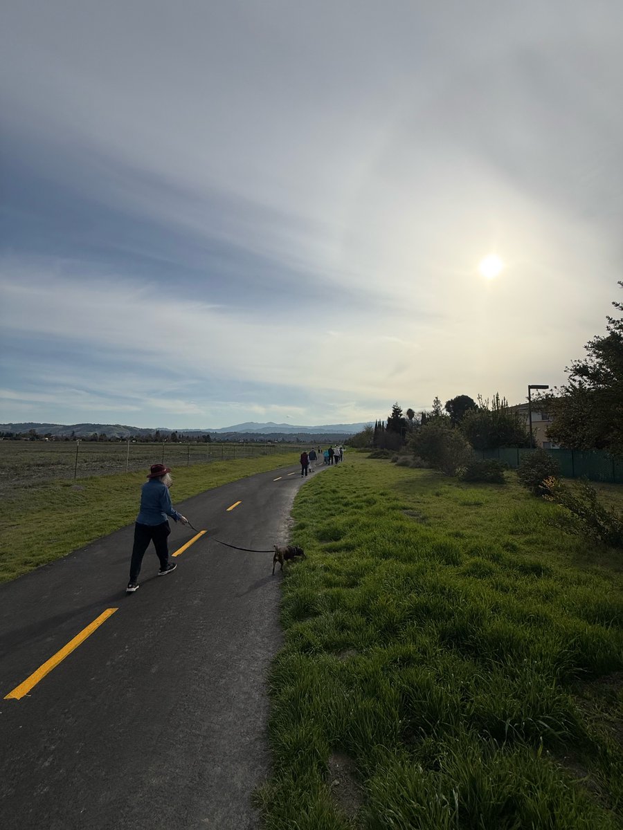 An afternoon stroll on the Martial Cottle Park trail is just one of the many ways Carlton Senior Living San Jose residents (and their dogs) love to stay active. 🐕