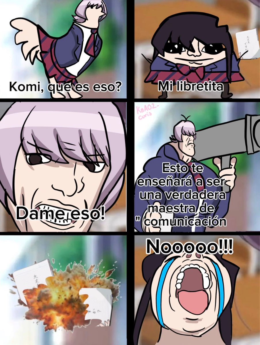 Ahora versión Komi 
#KomisanwaKomyushouDesu #curimomo #momazo