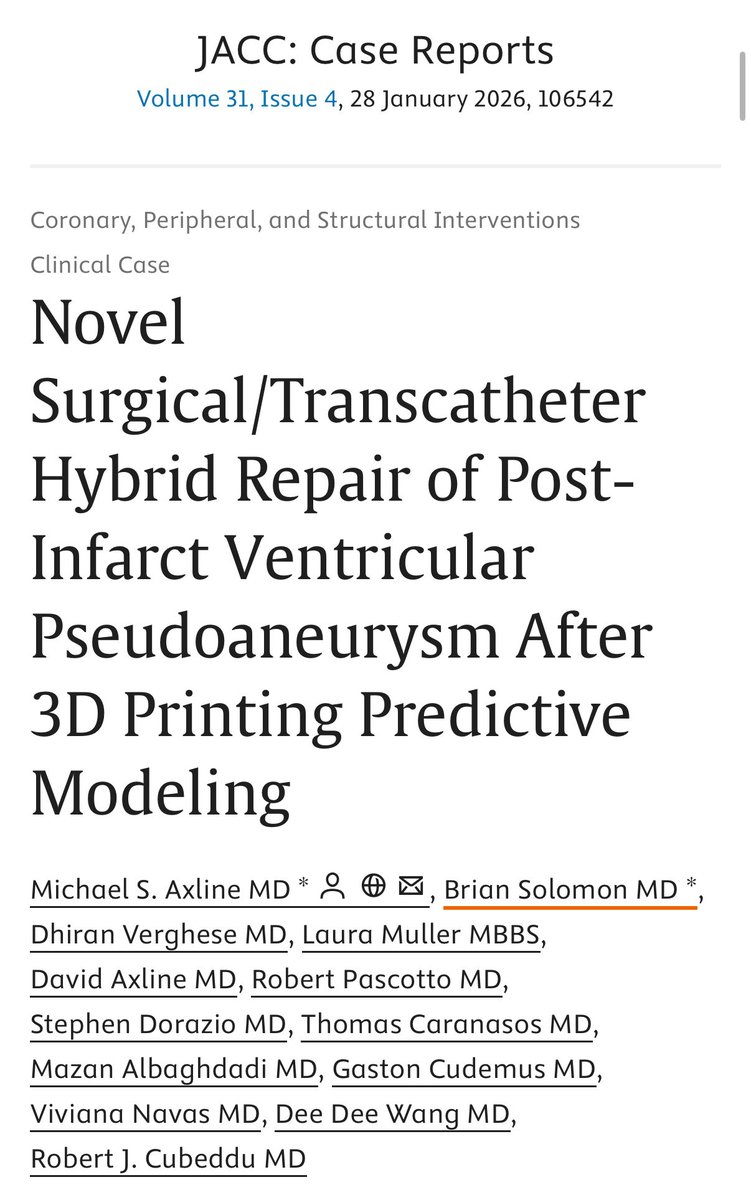RCubedduMD's tweet image. Heroic save following AMI Shock in a patient with double insult: ventricular pseudoaneurysm and VRS.  #innovation #heartteam @NCHRooneyHeart @JACCJournals #Shock #AMI @ACCinTouch @JACCJournals @DeeDeeWangMD @PU84  @DrBrianSolomon 
sciencedirect.com/science/articl…