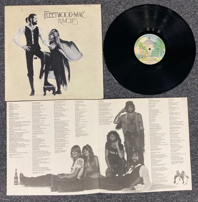 TammiMinoski's tweet image. #OTD 1977: #FleetwoodMac released #Rumours, their 11th studio album. The album sold over 45 million copies worldwide, becoming one of the best-selling albums of all time. Rumours would win a #Grammy for Album of the Year. #MusicHistory