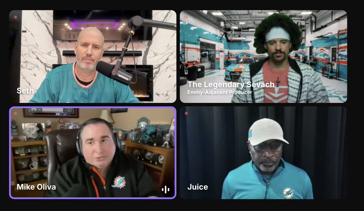 TheFishTank81's tweet image. Fish Tank LIVE starts NOW!!! #DiveIn with @ojmcduffie81 @TeamLevit @SeriouslySevach and special guest @DolphinsTalk 

youtube.com/watch?v=MX9FcZ…