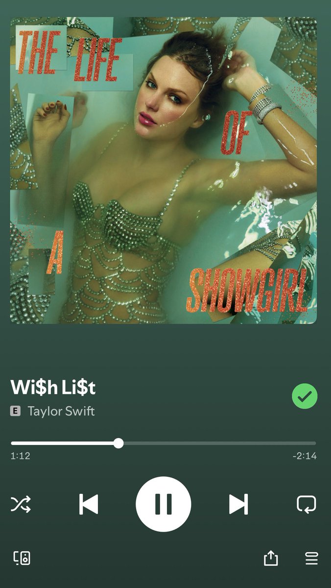 lo que más me caga de la situationship fallida es que la relacioné bastante con esta canción y ahora me es agridulce. 

más considerando que en un principio era la que menos me gustaba del álbum y si me empezó a gustar fue por que la asociaba a él.