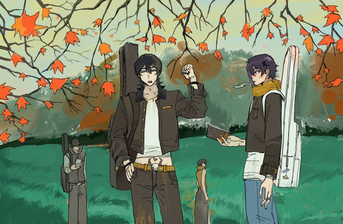 wetFOXXXXX's tweet photo. #oc #ocband #illustration https://t.co/Q8yvgLfUY5