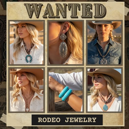 Ladies, it’s rodeo season (if you’re local) and western chic is for all! 📷 Check out their new rodeo-inspired jewelry! <a href="/AnythingBlingB/">Anything Bling</a> 
Accessories can make any outfit next level!! 📷