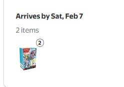 VuMatt's tweet photo. @pyro7ice @ThomasZins68087 @PokemonRestocks That happened to me too. I thought it was sold out but it showed "new" with $35. I kept refreshing and clicking it, and I was able to get 2. https://t.co/Nd2S8ZnHY1
