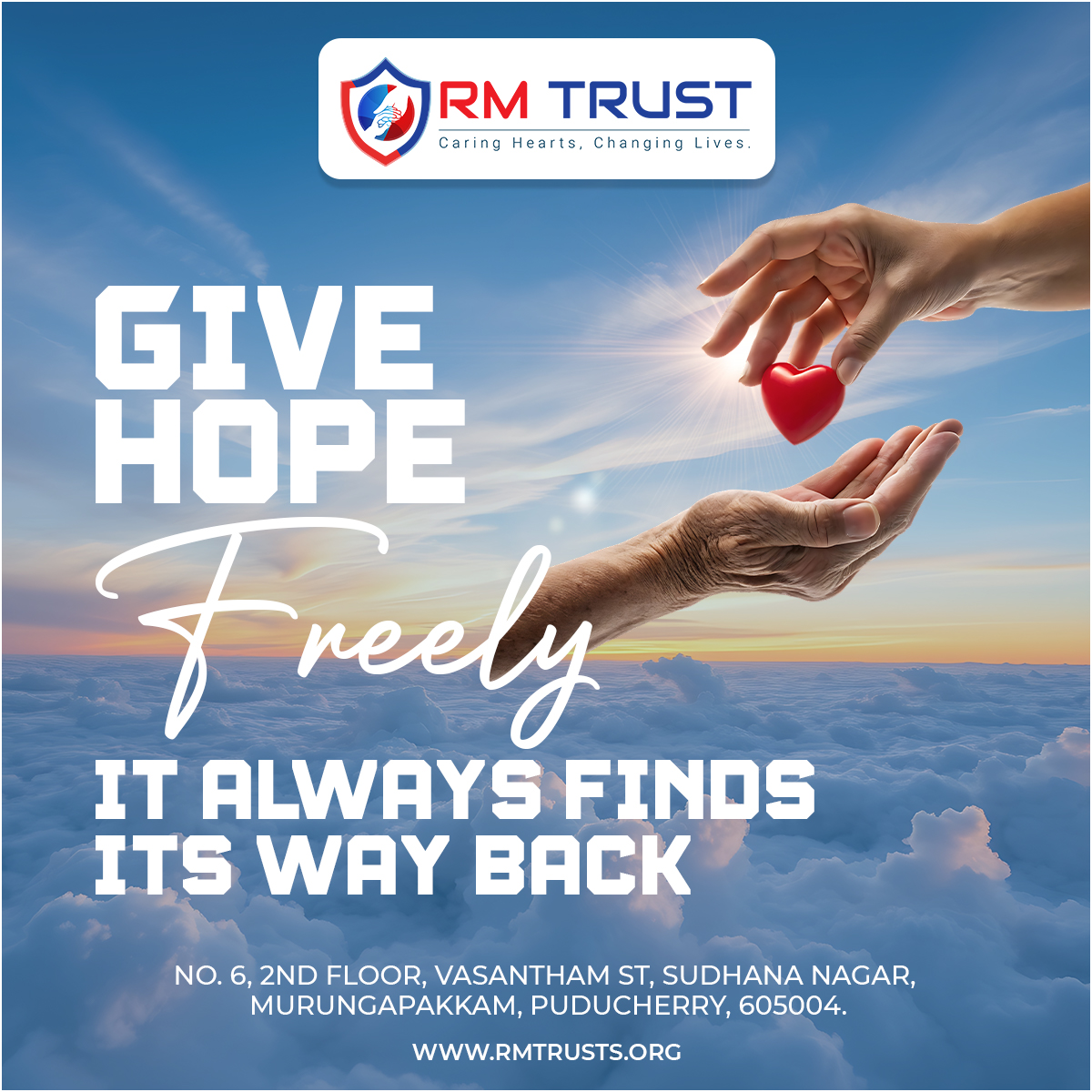 RMTrust_Org's tweet photo. RM Trust Puducherry – Support Local Charity Initiatives in Murungapakkam 

#RMTrust #GiveHope #Charity #Philanthropy #NonProfit #MakeADifference #KindnessMatters https://t.co/5Mcp5vRo79