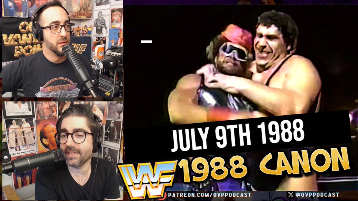 Randy Savage is attacked!

PLUS:  A green screen of the MAP room?!

Watch the 7/9/1988 WWF Canon with us here:
youtube.com/watch?v=jMTbKO…