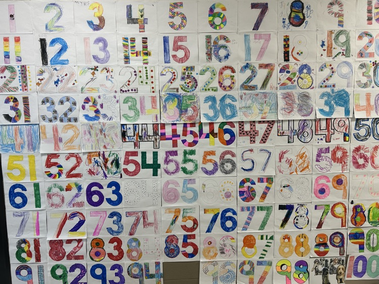 BPD3OC's tweet photo. K-1 students and staff celebrated the 100th day of school today! Students and staff dressed up as 100 year olds and painted, made snacks, and had lots of fun with balloons. 
Created lots of CORE memories here today at Oak Crest!
#learnleadsucceedbpd3 #OCBees https://t.co/skq4q9t9Tb