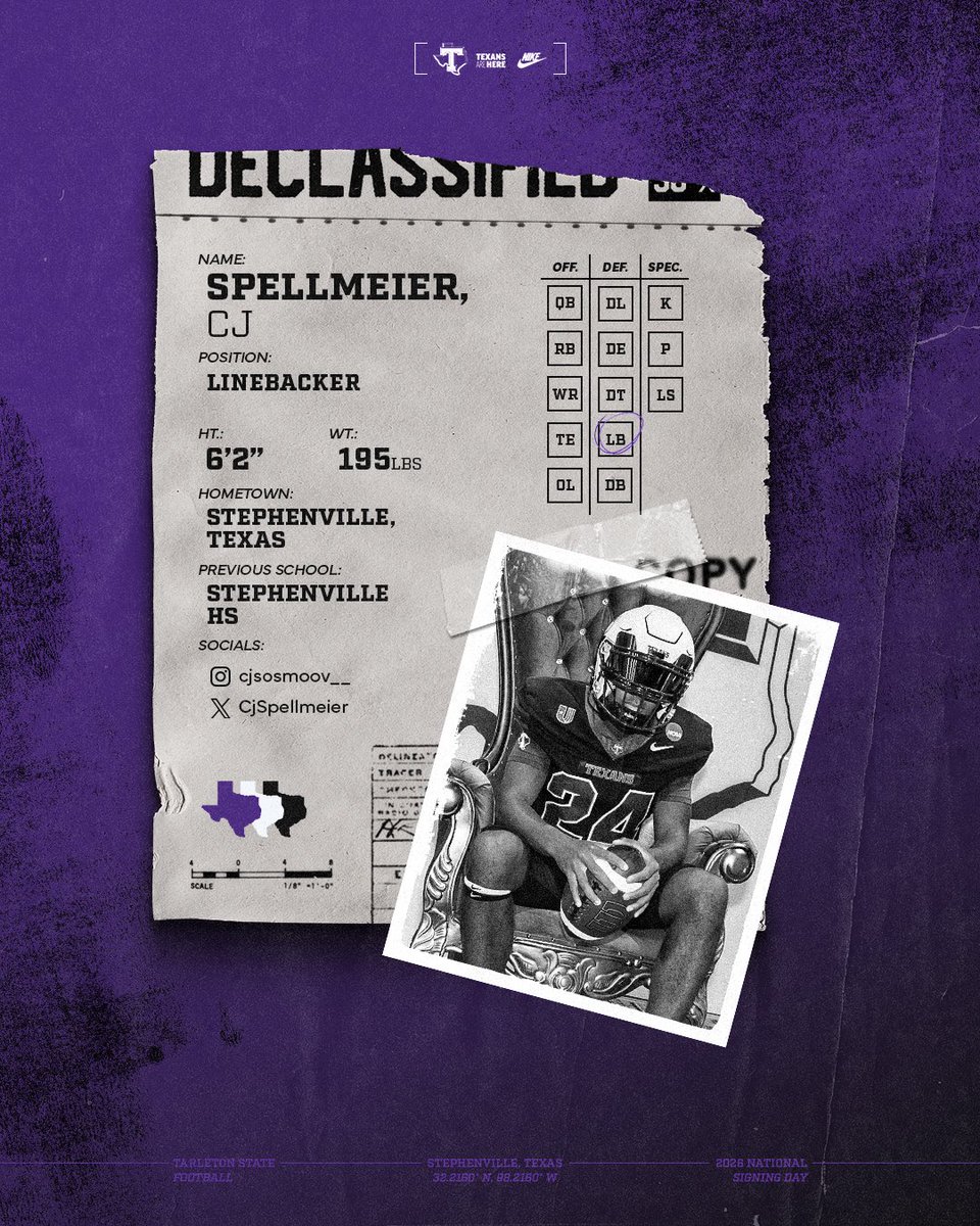 Tarleton State Football tweet media