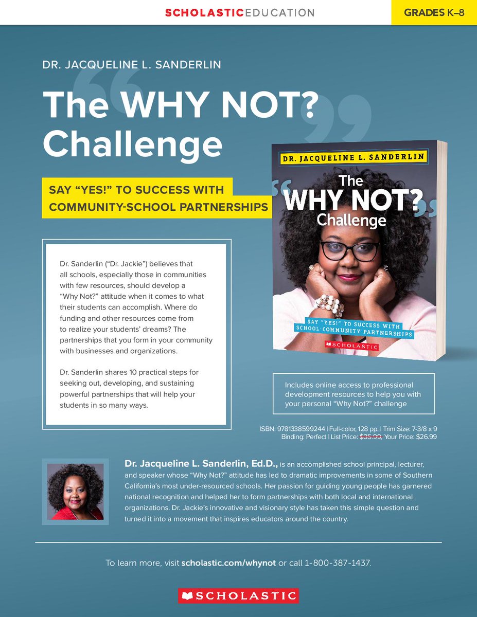 Jacqueline Sanderlin, Ed.D. tweet media