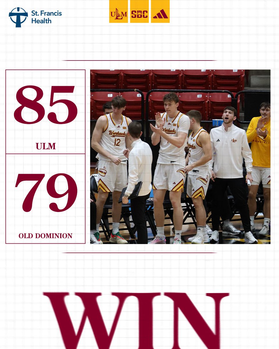 ULM Men's Basketball tweet media