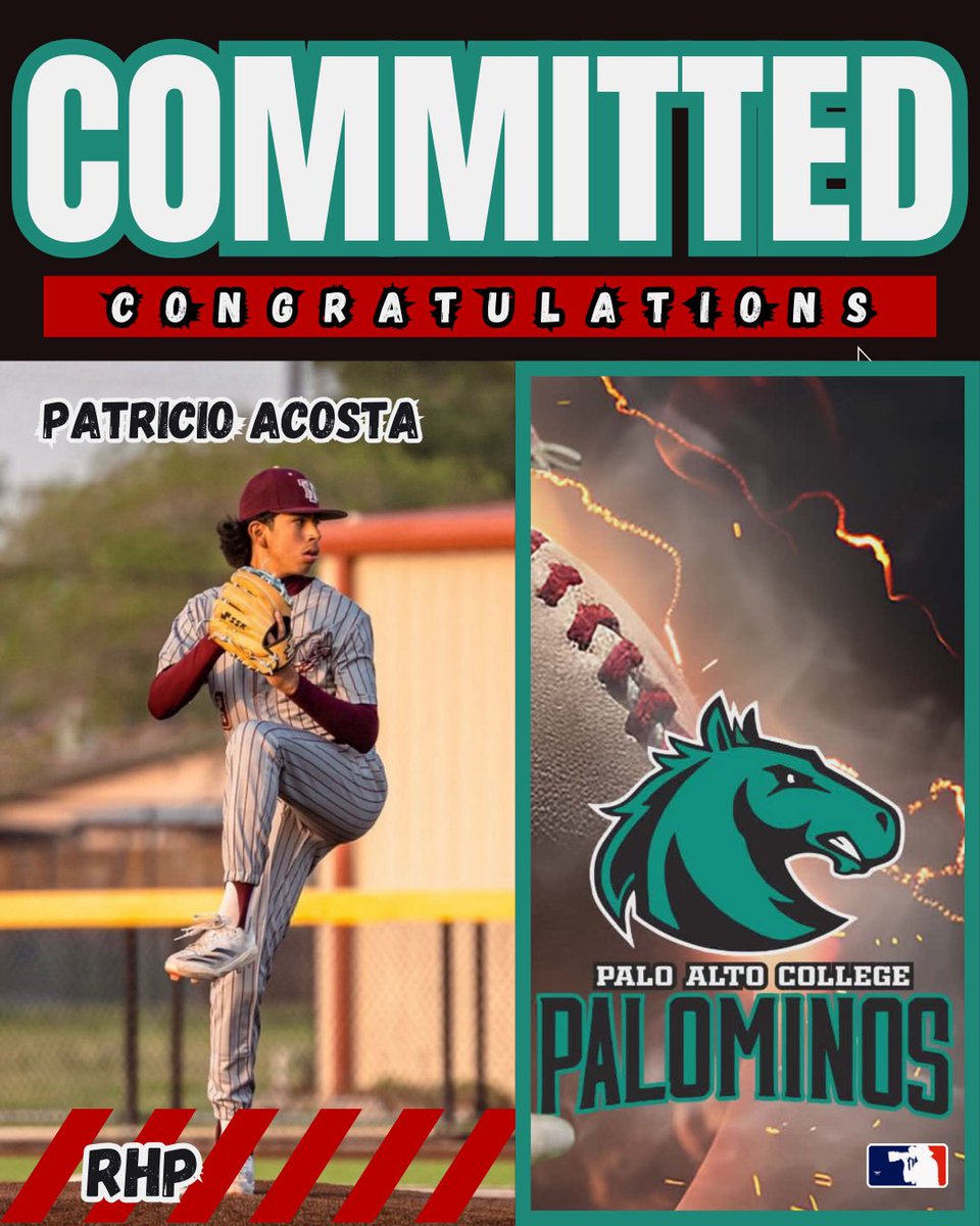 patacosta55's tweet photo. I am excited to announce my commitment to Palo Alto College to further both my academic and athletic career. Palo Alto gives me the opportunity to continue my education while competing at the collegiate level. All glory to god. @Jkmoody44 @TMWarriorBSBL GO PALOMINOS!!! https://t.co/wLu91iIp9a