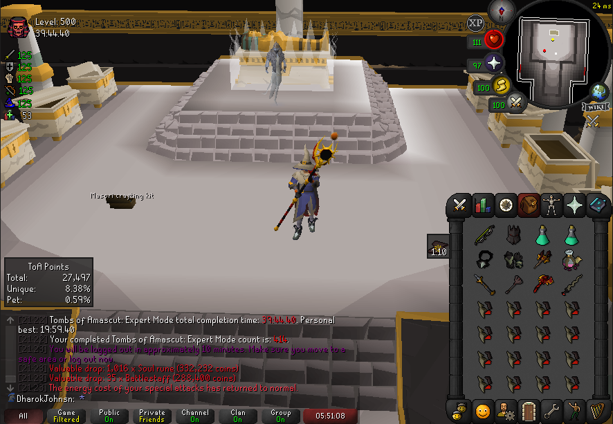 17 off stream after tilting for 4 hours dying to dumb ass shit