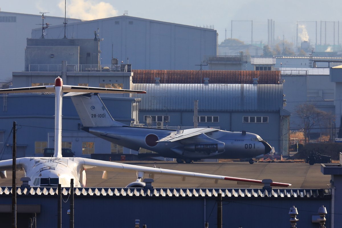 naoki_o_0557's tweet image. 2026/2/5 岐阜基地
C-1FTB（1001）
銀ちゃん
最後に少し洗浄され、解体場へと送られました。
#岐阜基地