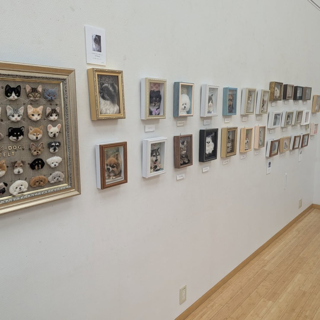 mido_feltart's tweet photo. 【中山みどりフェルトアート展】 
東京都羽村市「プリモホールゆとろぎ展示室」にて開催中。２月１５日（日）まで。 皆さまのお越しをお待ちしております。

#プリモホールゆとろぎ #羽村市 #羊毛フェルト #feltart #中山みどり #個展 #needlefelting https://t.co/a6rbphRS1T