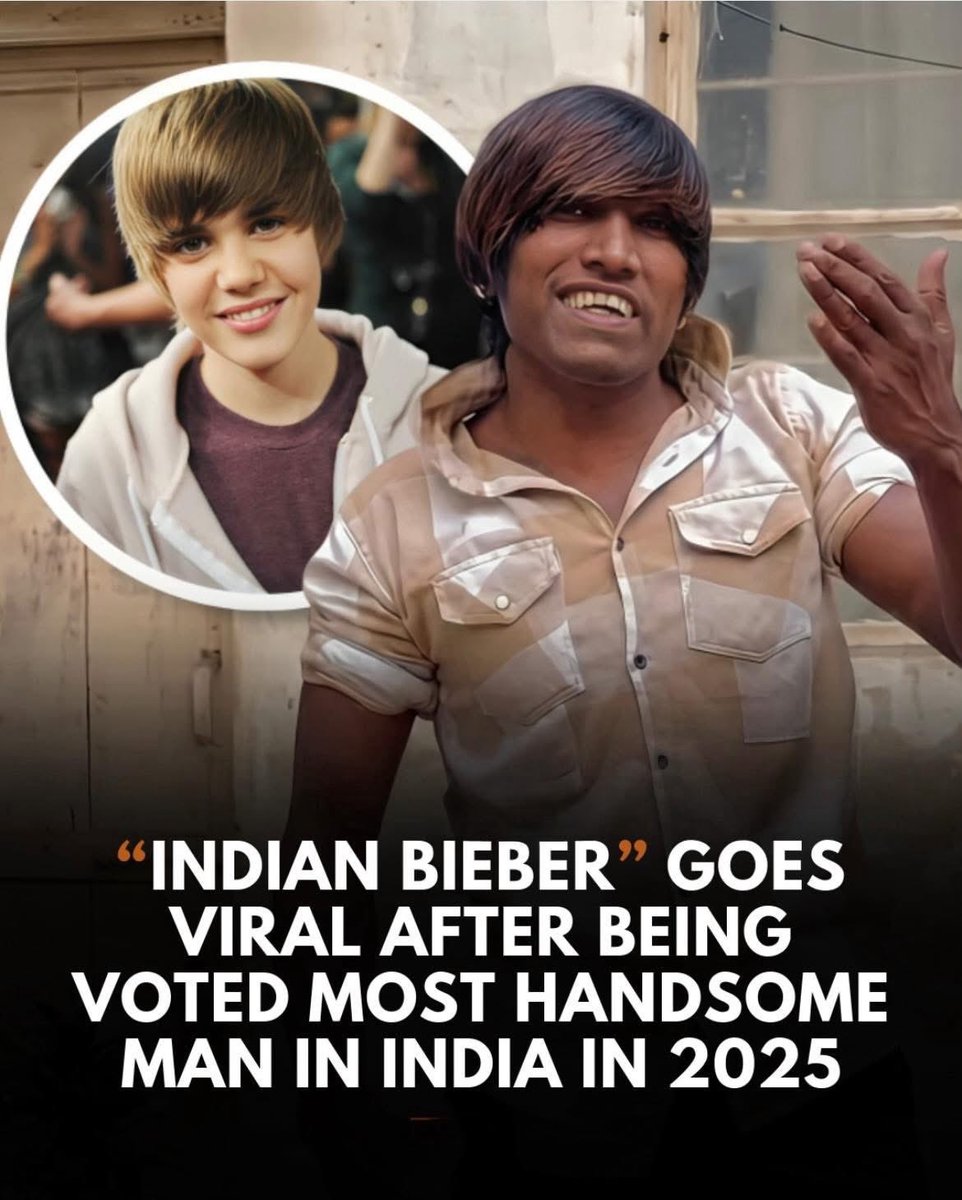 kushNegus's tweet image. Dubbed the “Indian Justin Bieber,” Suraj Chavan has just been crowned India’s Most Handsome Man out of 1.4 billion people.
From small town buzz to national spotlight, social media may have found India’s next superstar.

#ViralIndia #NextSuperstar #InternetFamous #SocialMediaStar