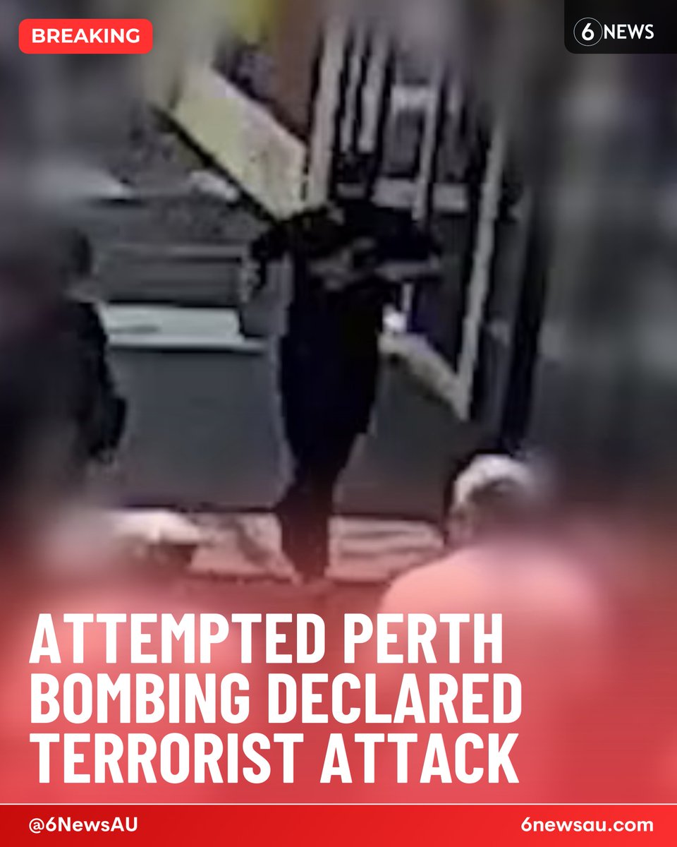 #BREAKING 🚨 WA premier Roger Cook says the attempted bombing of an Invasion Day rally in Perth has been formally declared an act of terrorism

A 31-year-old man has now been charged with one count of engaging in a terrorist act